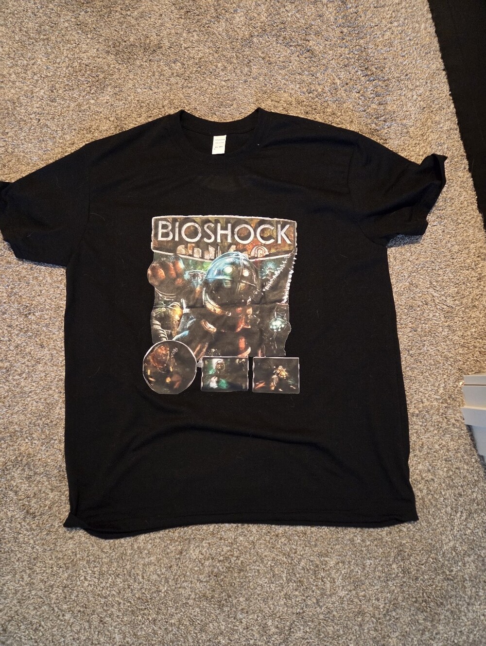 Bioshock Black Men’s T-Shirt